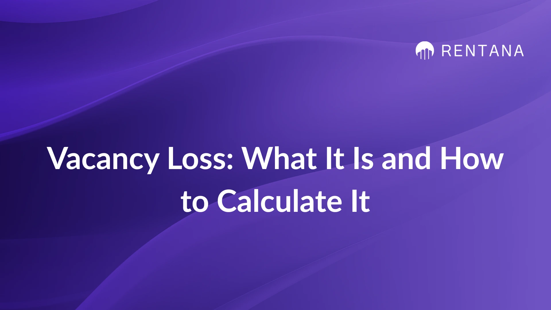 what is vacancy loss