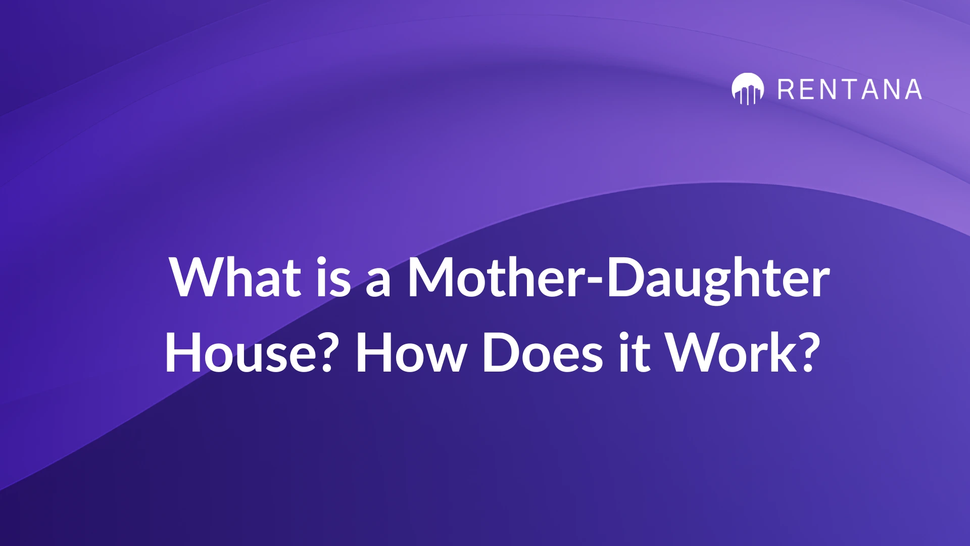 mother daughter house