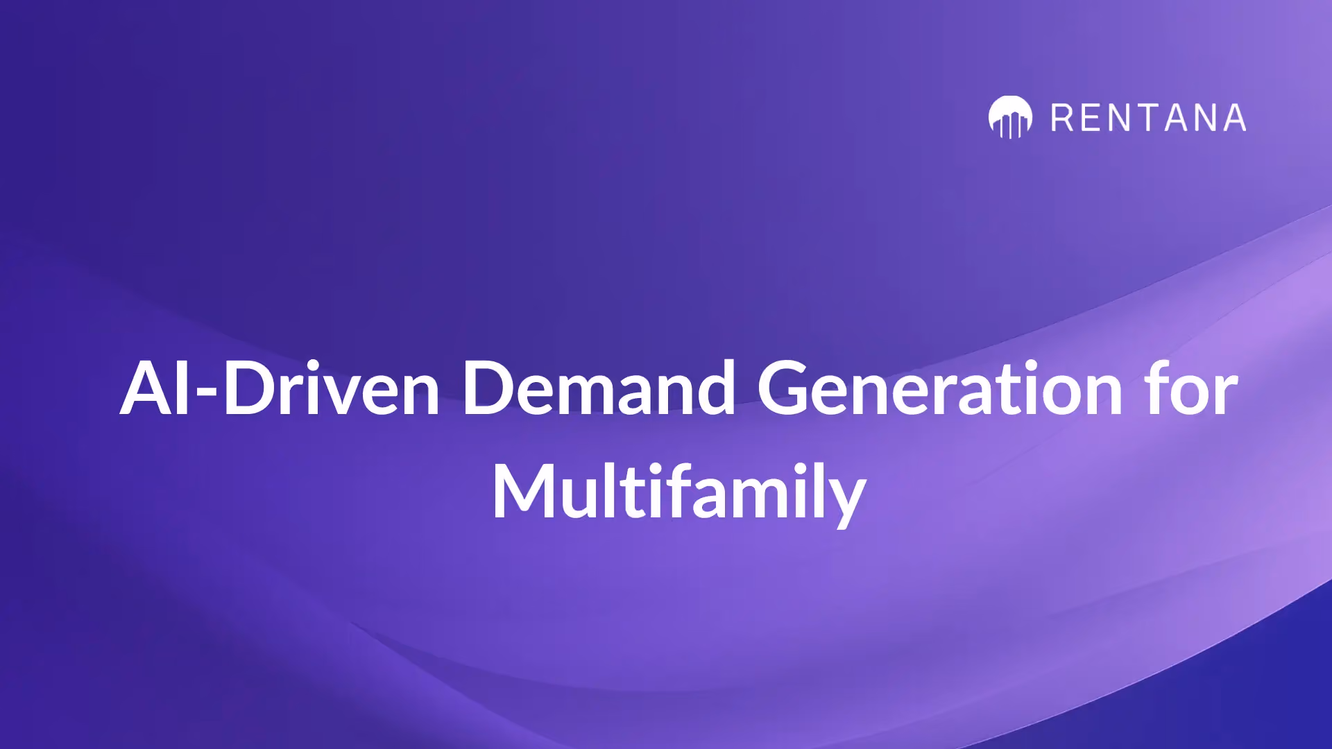 ai driven demand generation for multifamily