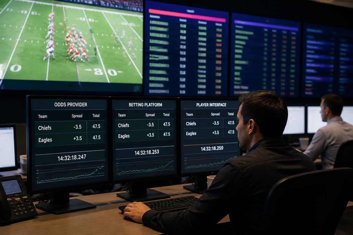 Live betting workflow