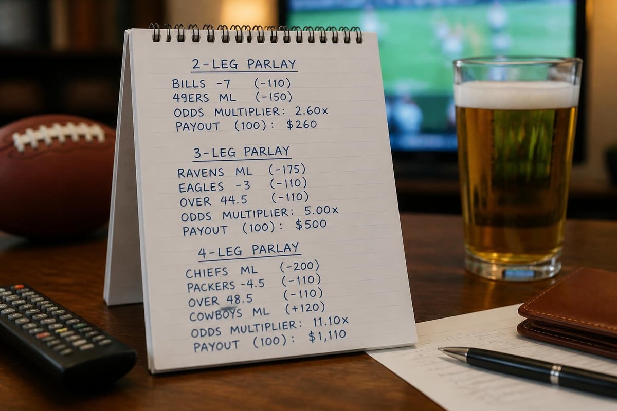 Parlay betting strategy