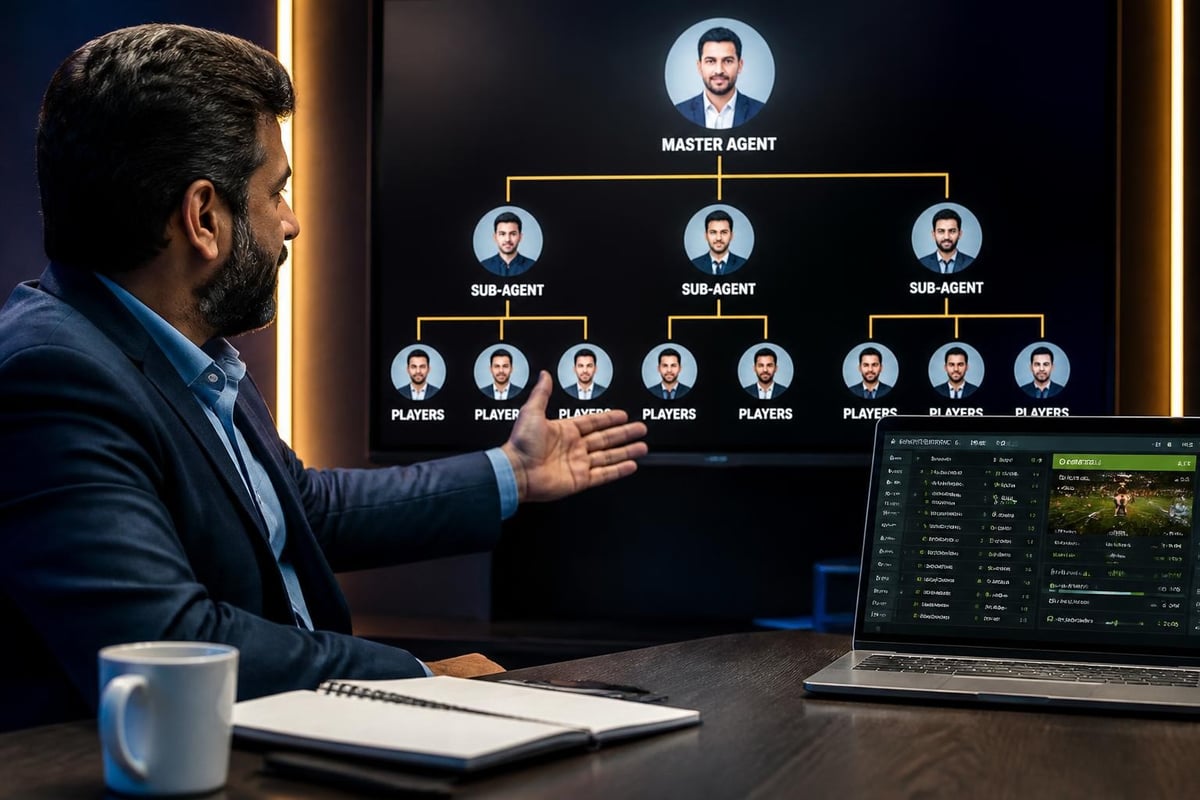 Agent hierarchy structure