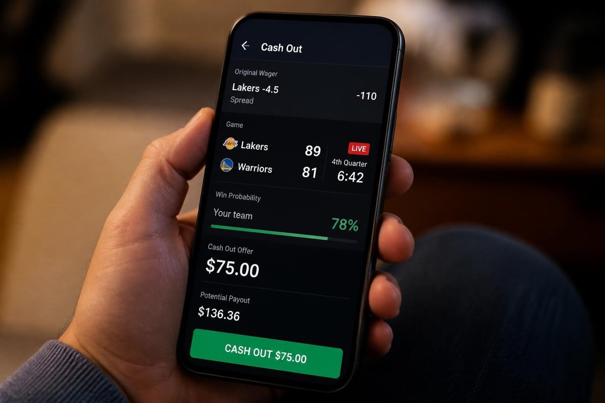 Cash-out feature calculation