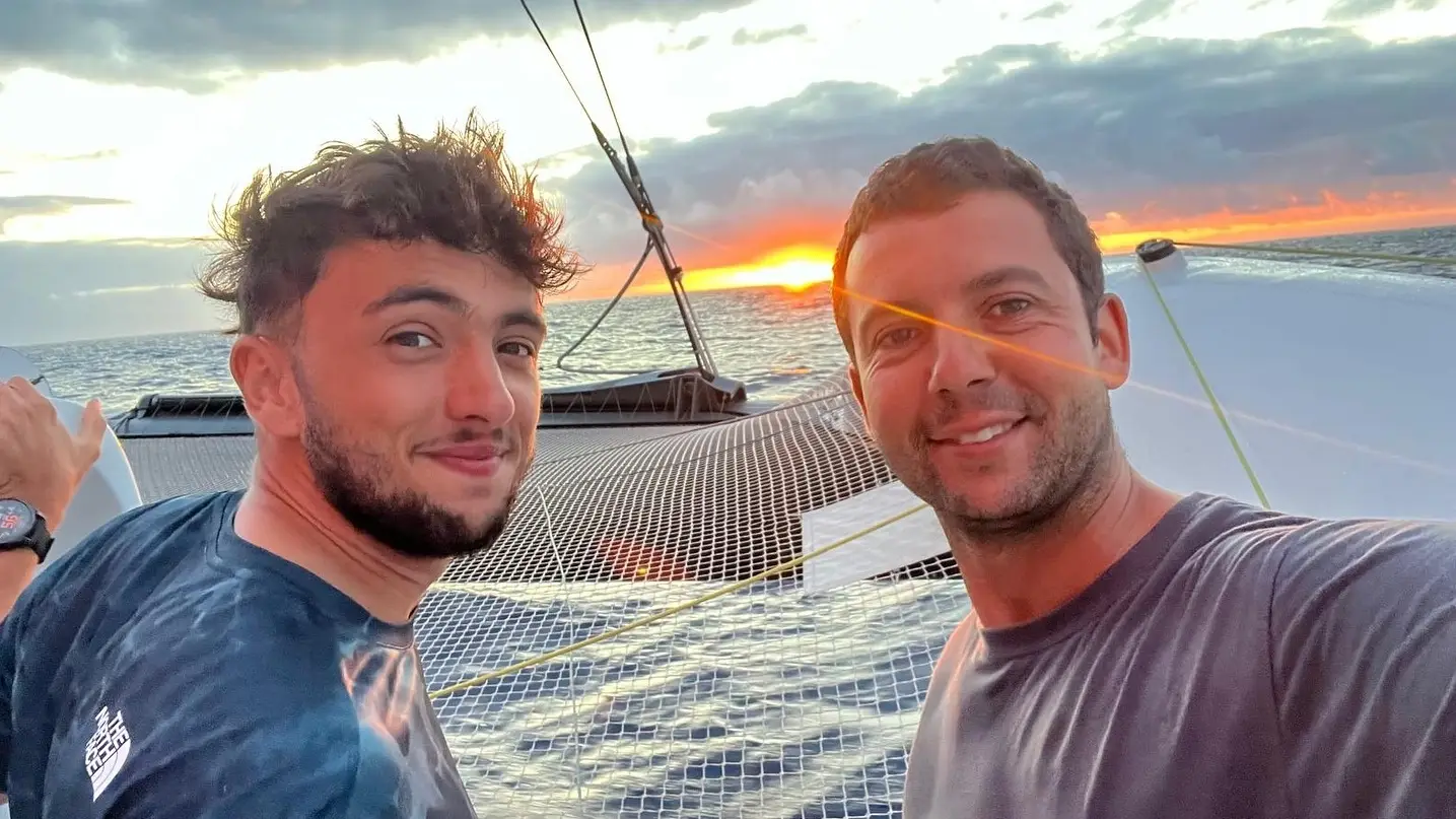 Inoxtag est arrivé en Martinique après 11 jours en mer