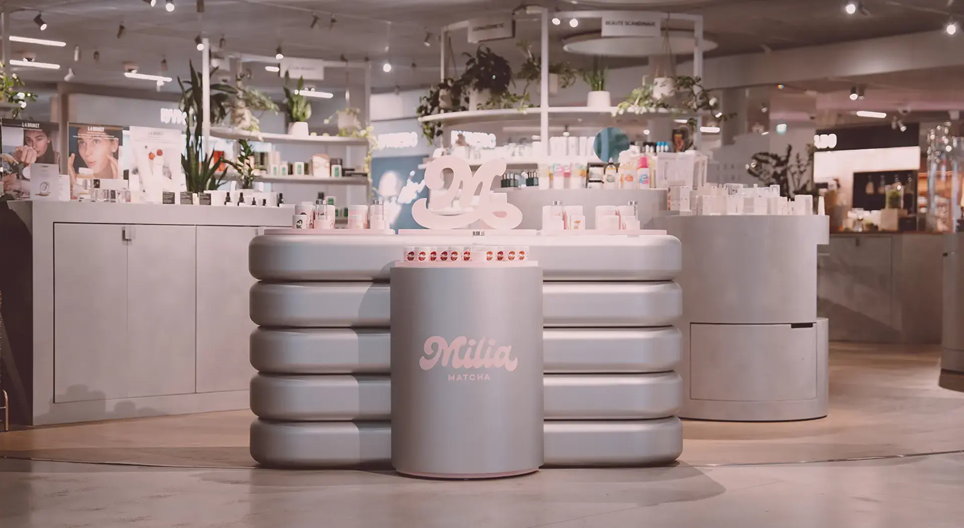 milia matcha pop up