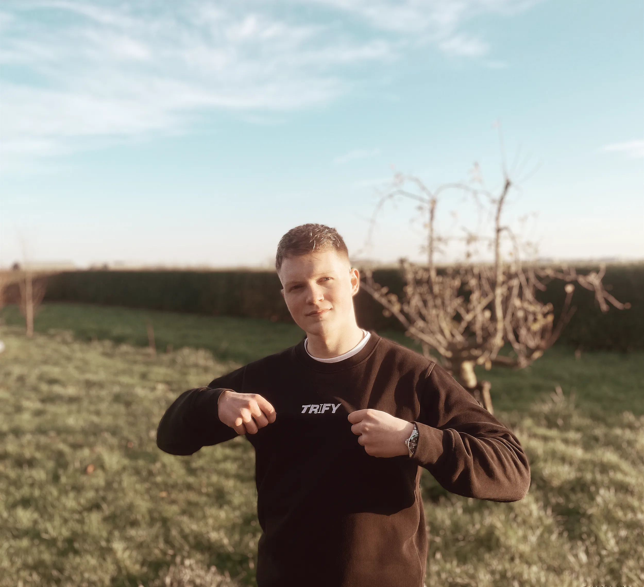 Persoonlijke foto portret van Robin Lindhout eigenaar van Trify