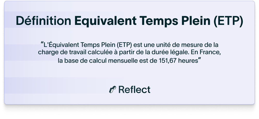 Définition ETP