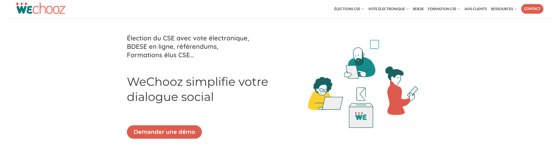 Image logiciel BDESE Wechooz