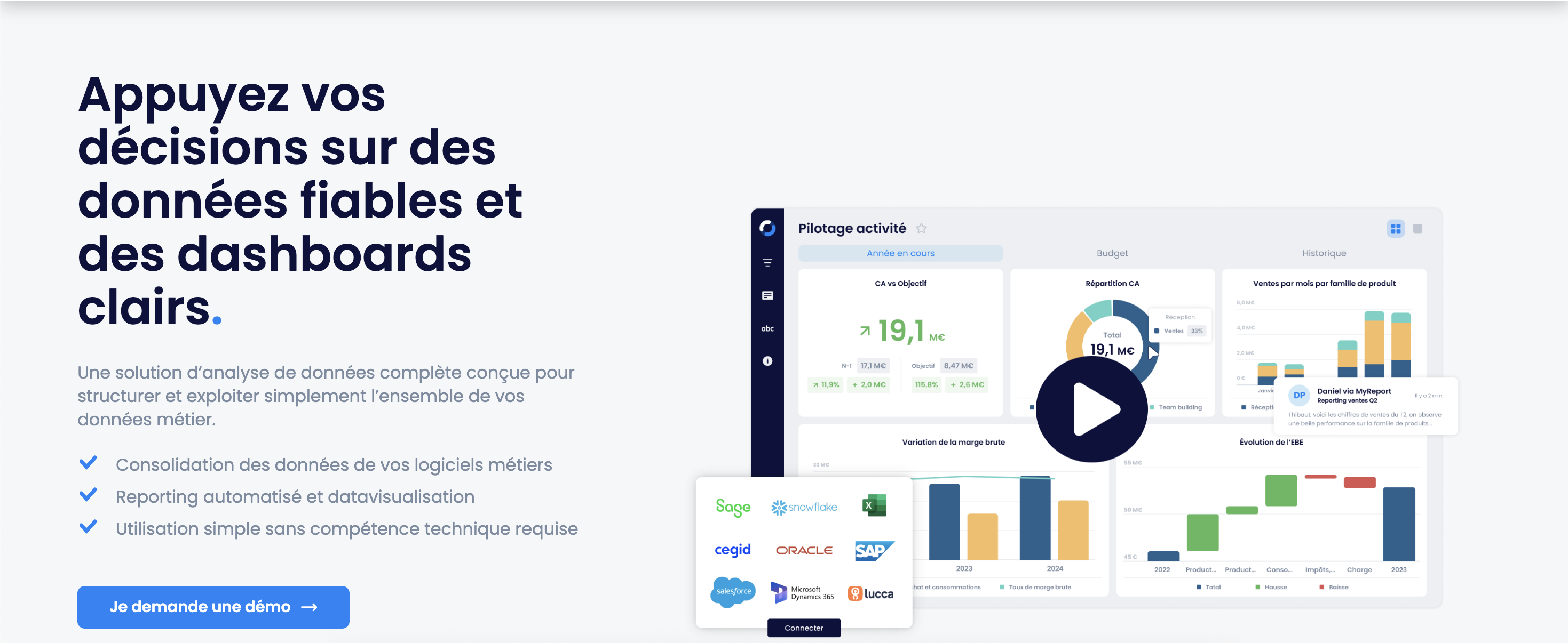 outil de reporting myreport