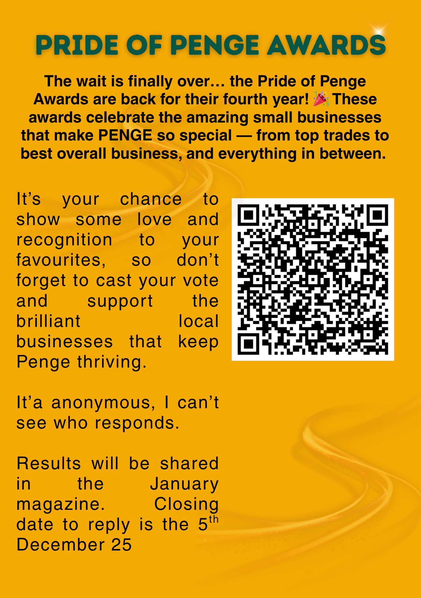 Pride of Penge Awards