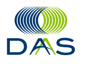 A logo for DASA with a green and blue color scheme. - DAS Images