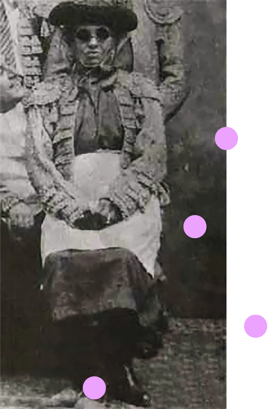 Pictured: Manuel’s first wife, La Gamba