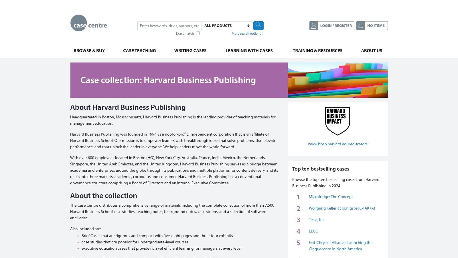 The Case Centre – Global Case Marketplace