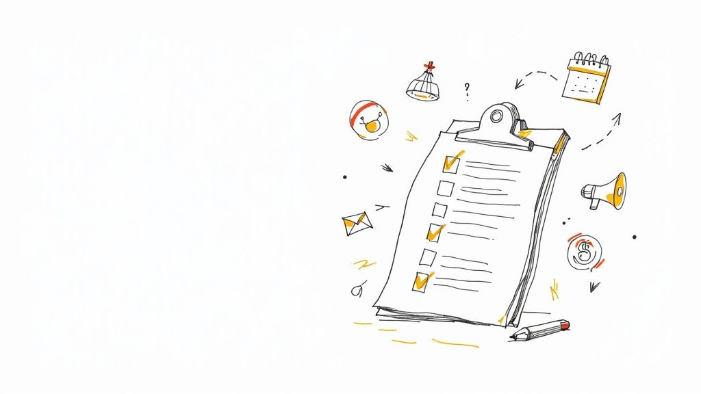A Better Checklist for Planning an Event Template