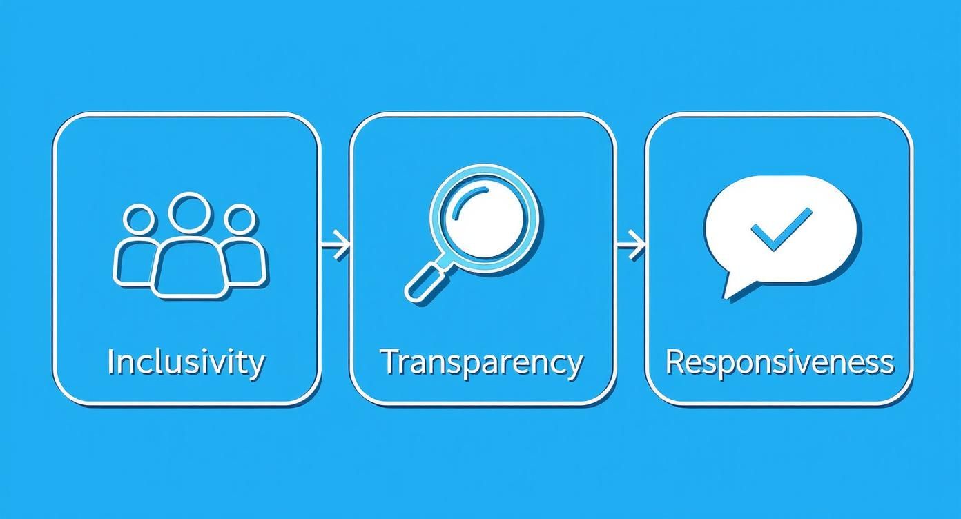 Infographic about what is stakeholder engagement