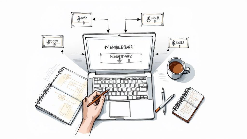 How to build membership website: Thrive with a simple setup