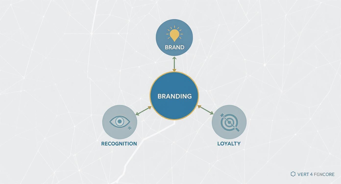 Infographic about branding in events