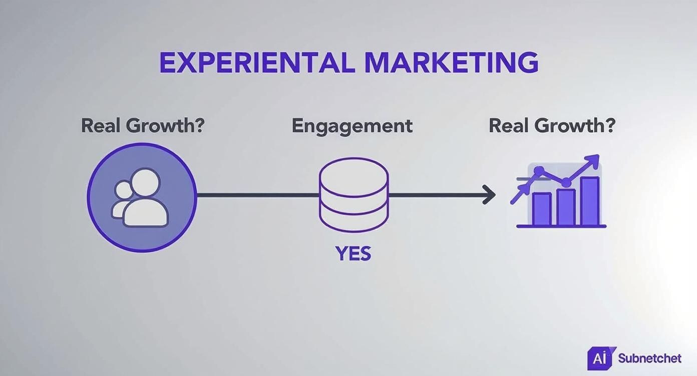Infographic about experiential marketing events