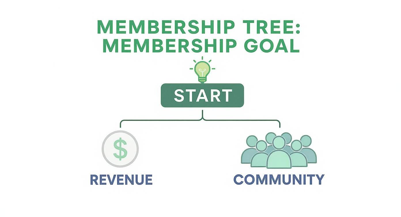 Infographic about build a membership website