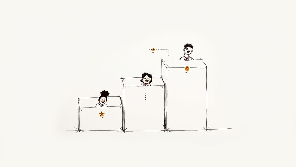 A chart showing a steady upward trend in revenue, symbolizing sustainable growth.