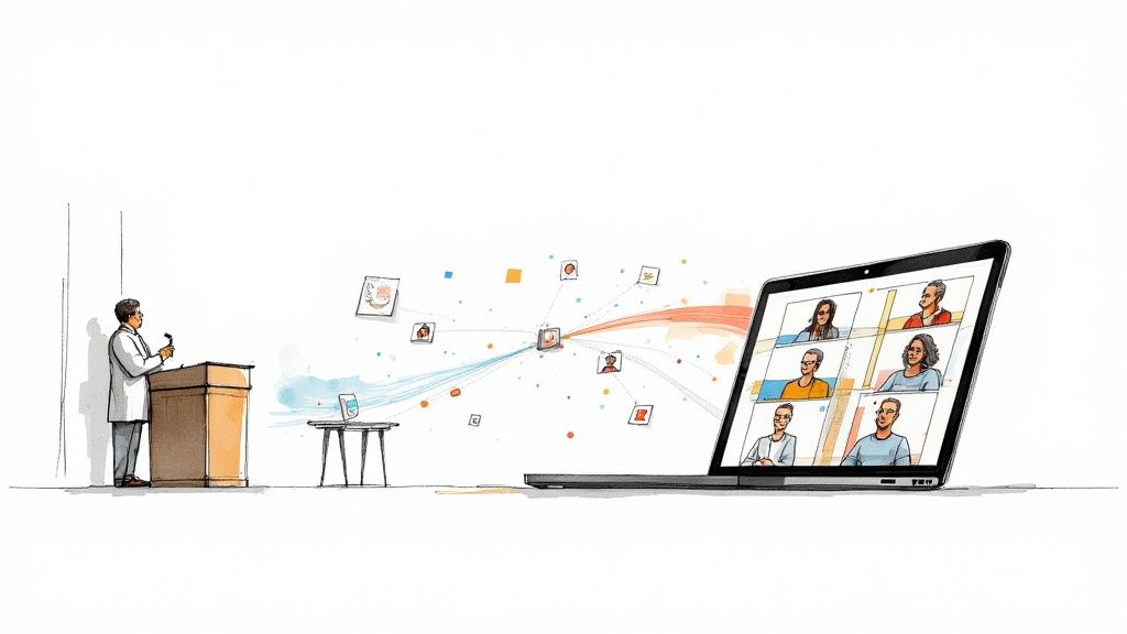 What is hybrid event: A Quick Guide to Hybrid Event Best Practices