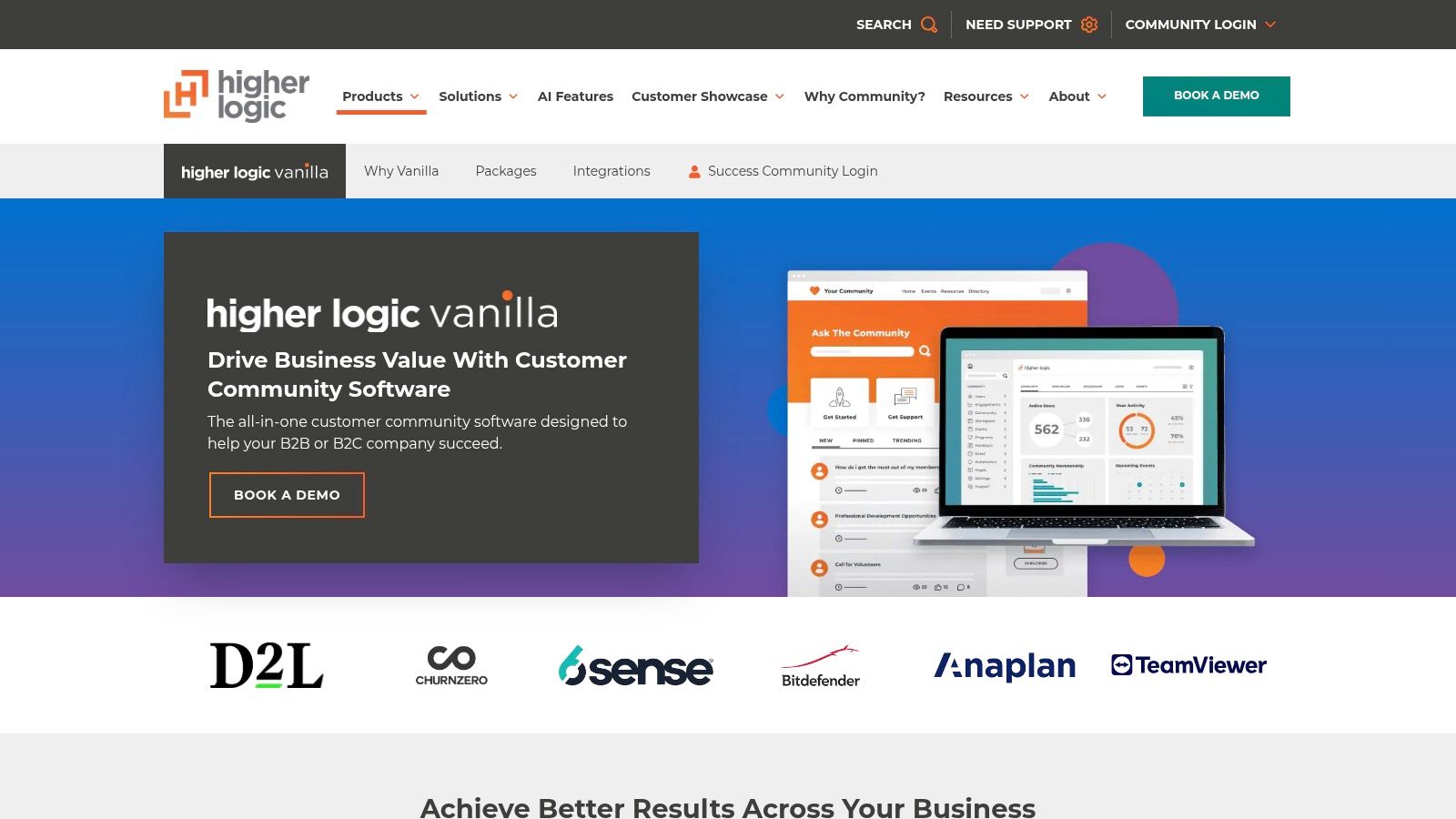 Higher Logic Vanilla