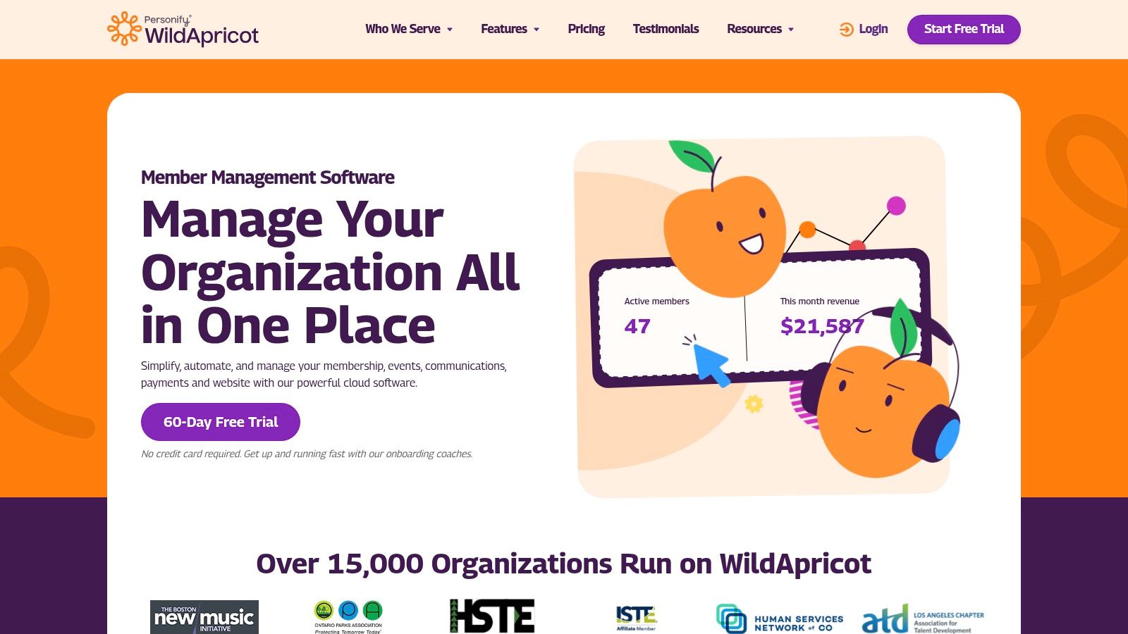 WildApricot (by Personify)