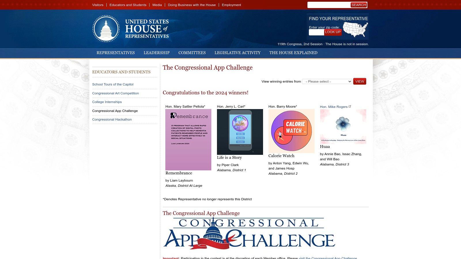 Congressional App Challenge