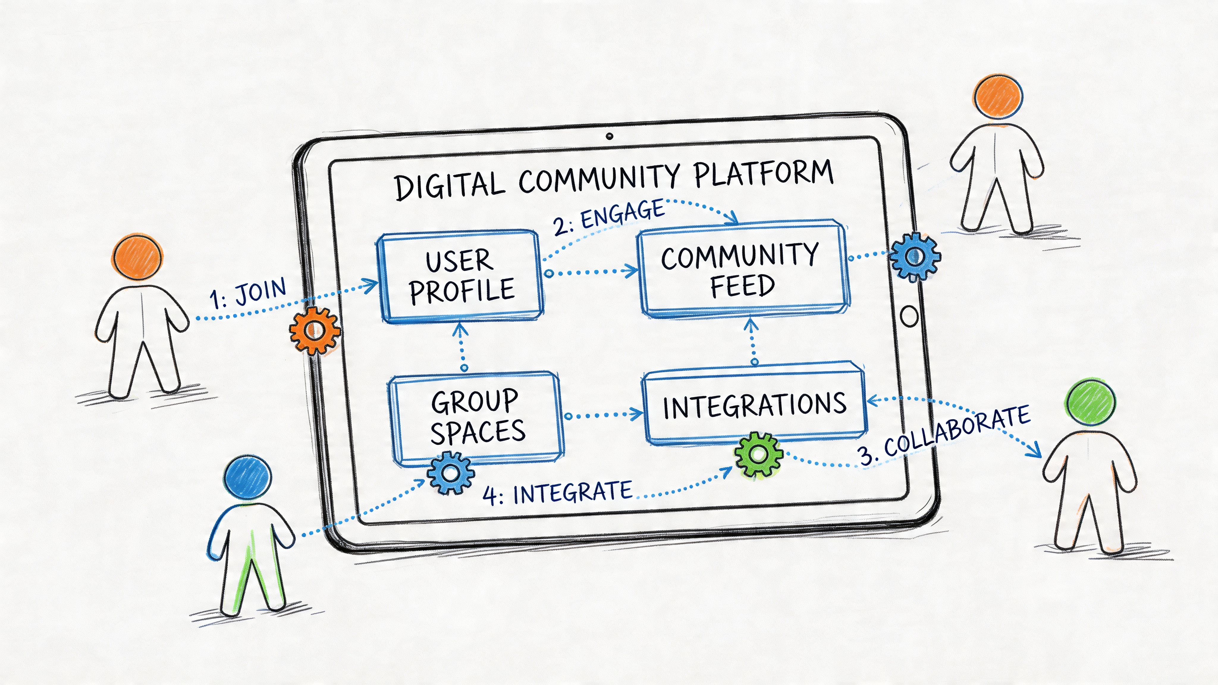 Custom community management: Elevate Professional Networks