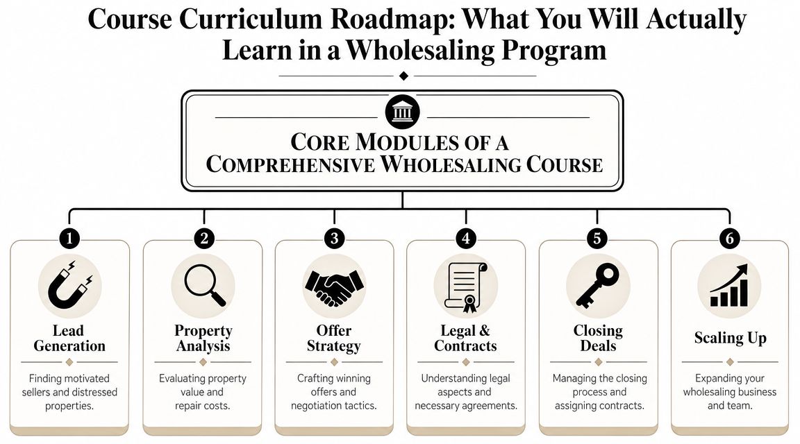 What You Will Actually Learn in a Wholesaling Program