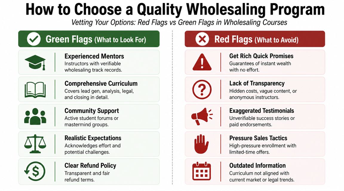 Vetting Your Options Red Flags vs Green Flags