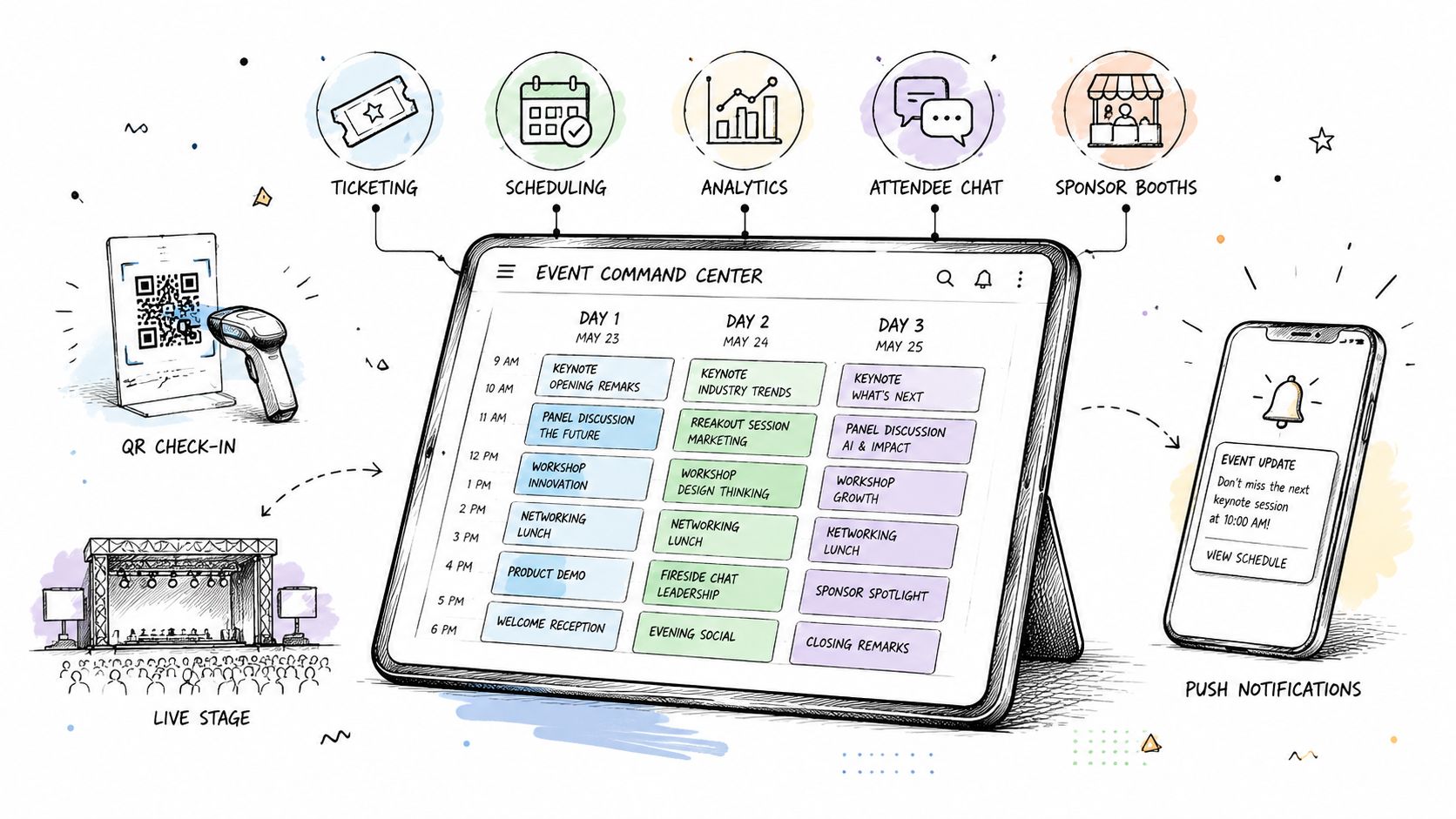 Your Guide to a Multi Day Event Software App in 2026