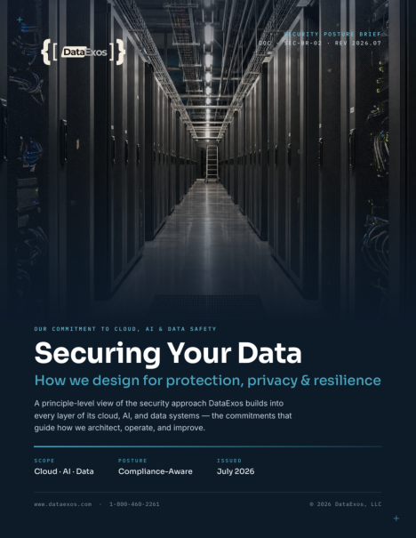 Thumbnail preview of 'Securing Your Data' document.