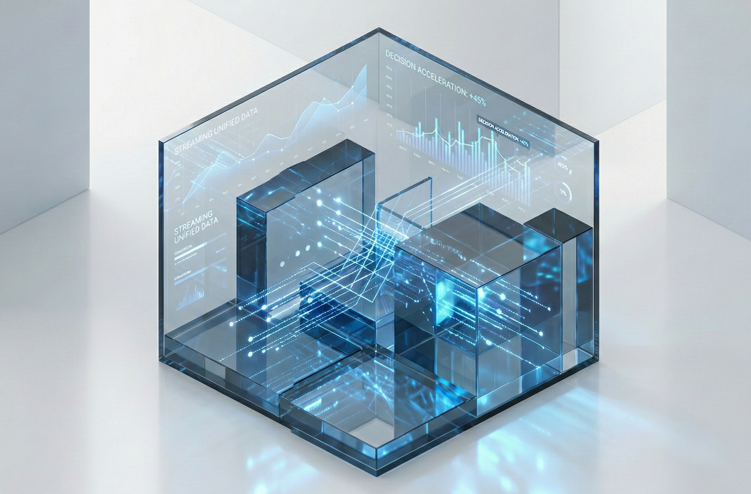 Interactive BI dashboard unifying streaming data to accelerate executive decision-making