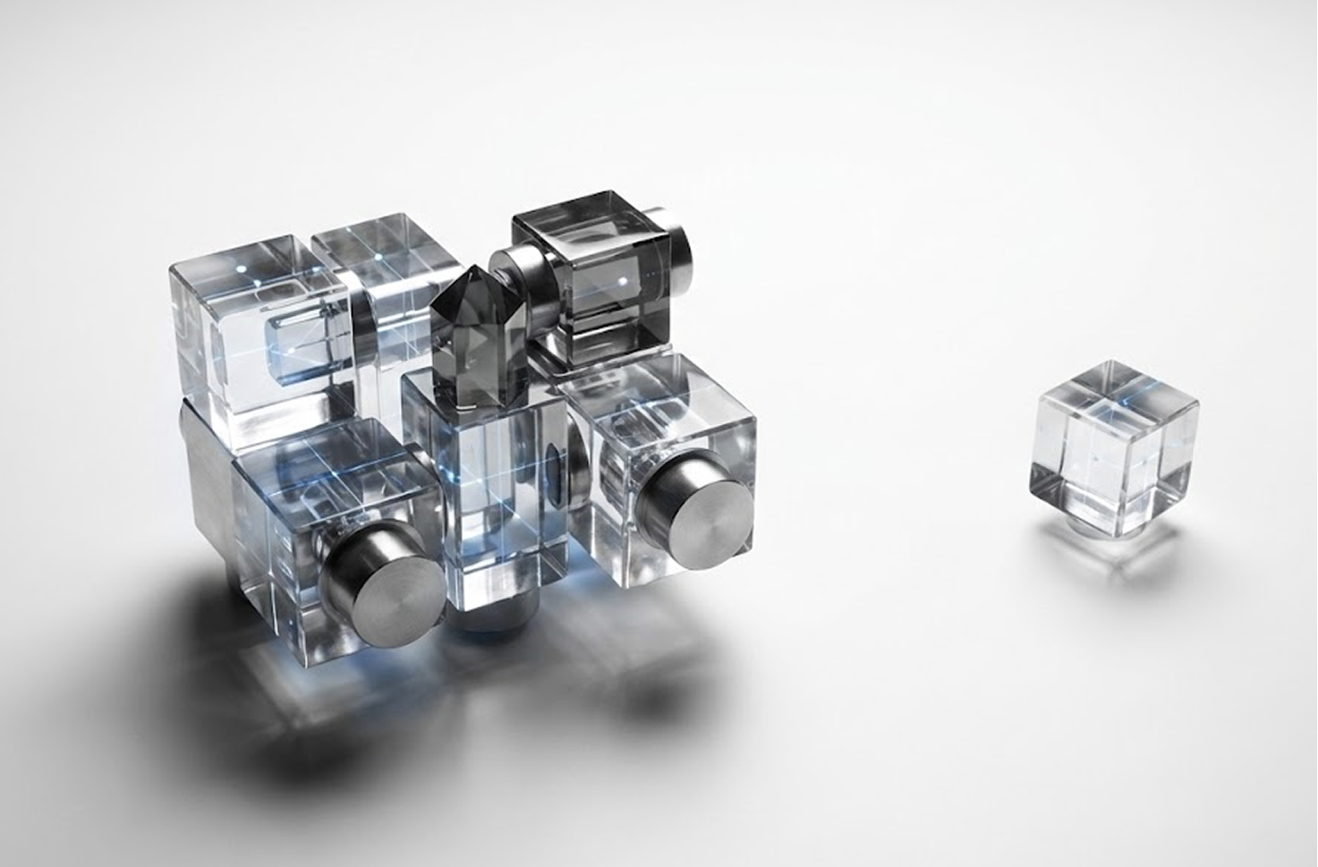 Side-by-side comparison of embedded AI teams and freelance developers with icons representing collaboration, security, and speed