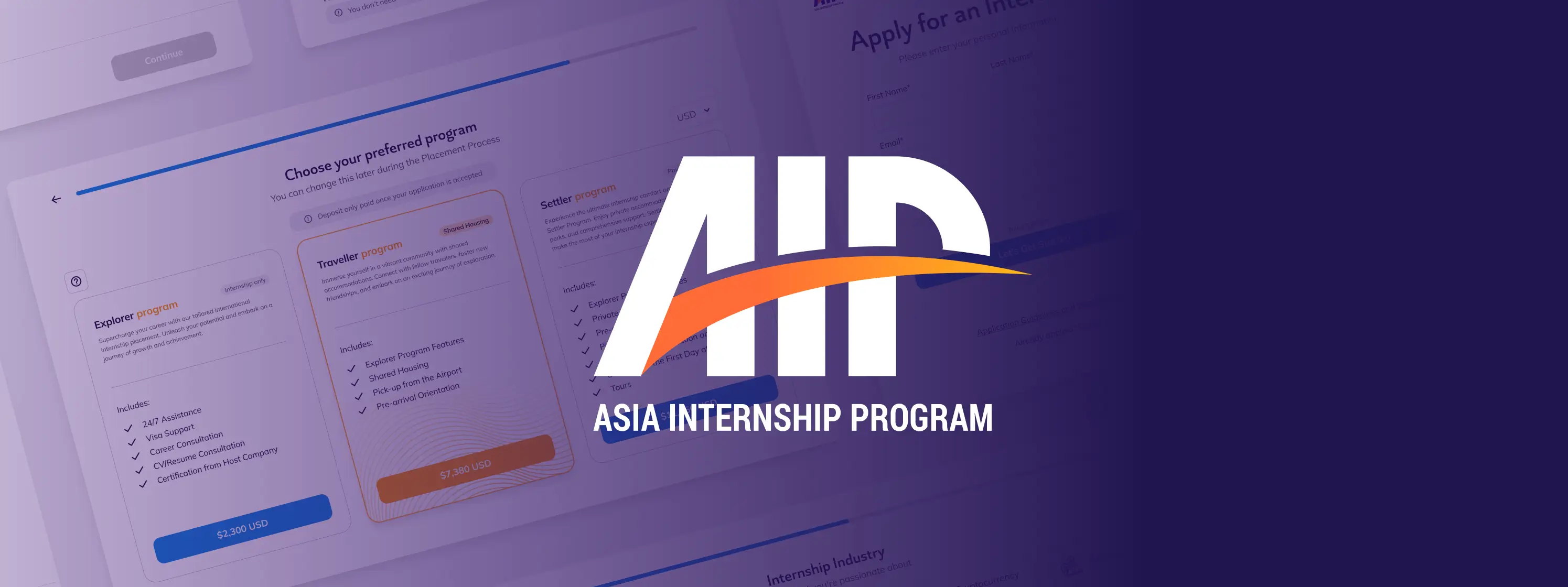 Interns in Asia