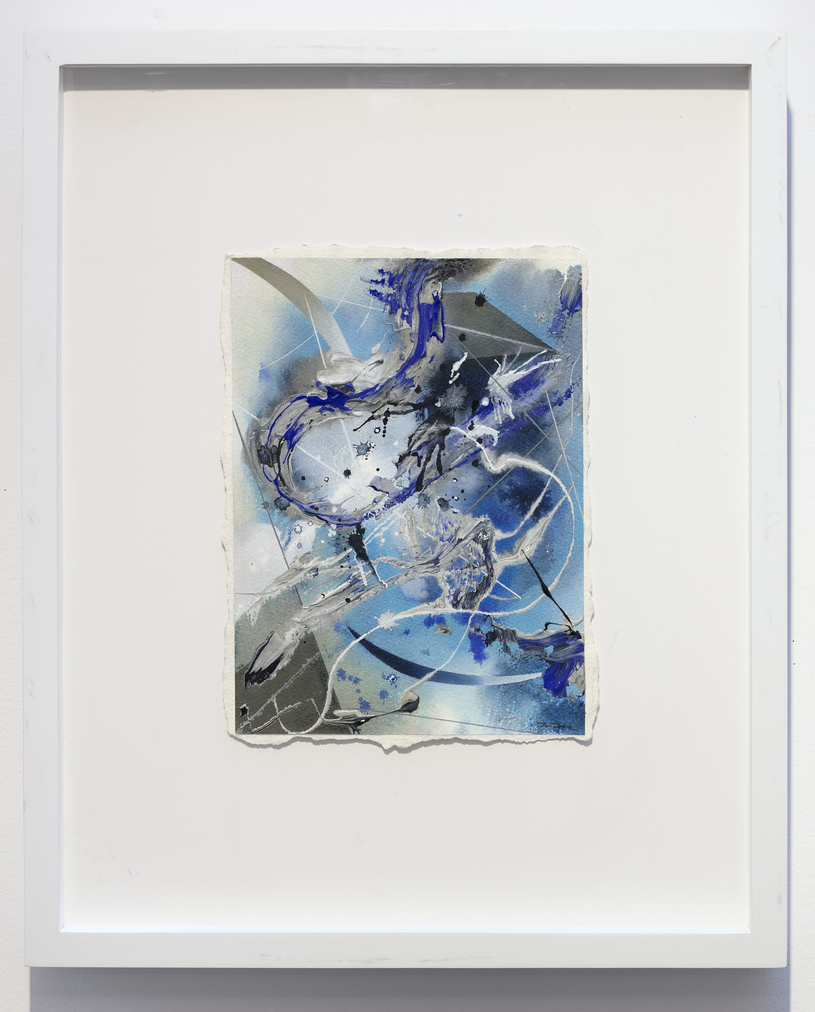 Masaaki Noda, Tide-9, 1995. Watercolor on paper, 10 7/8 x 8 inches.