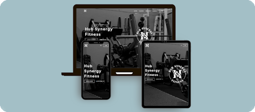Website development showcase of a dynamic website that works on mobile tablet and computer