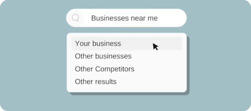 A google search listing showing your business ranking higher with our Search Engine Optimisation