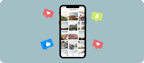 Social media marketing post campaign