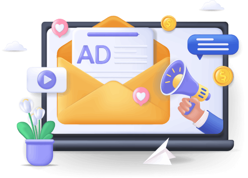 an email marketing graphic