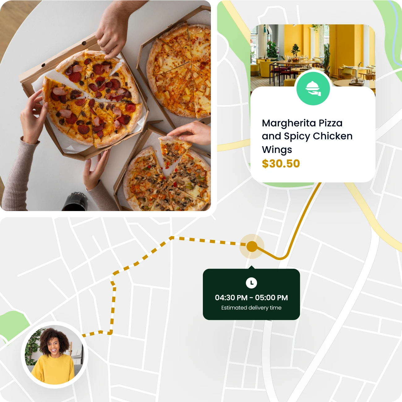 Deliver restaurant- quality meals with last-mile precision