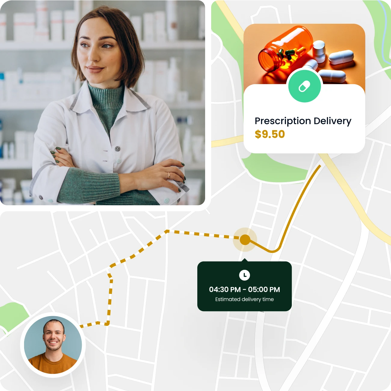 Pharmacy delivery—safe, reliable, on time