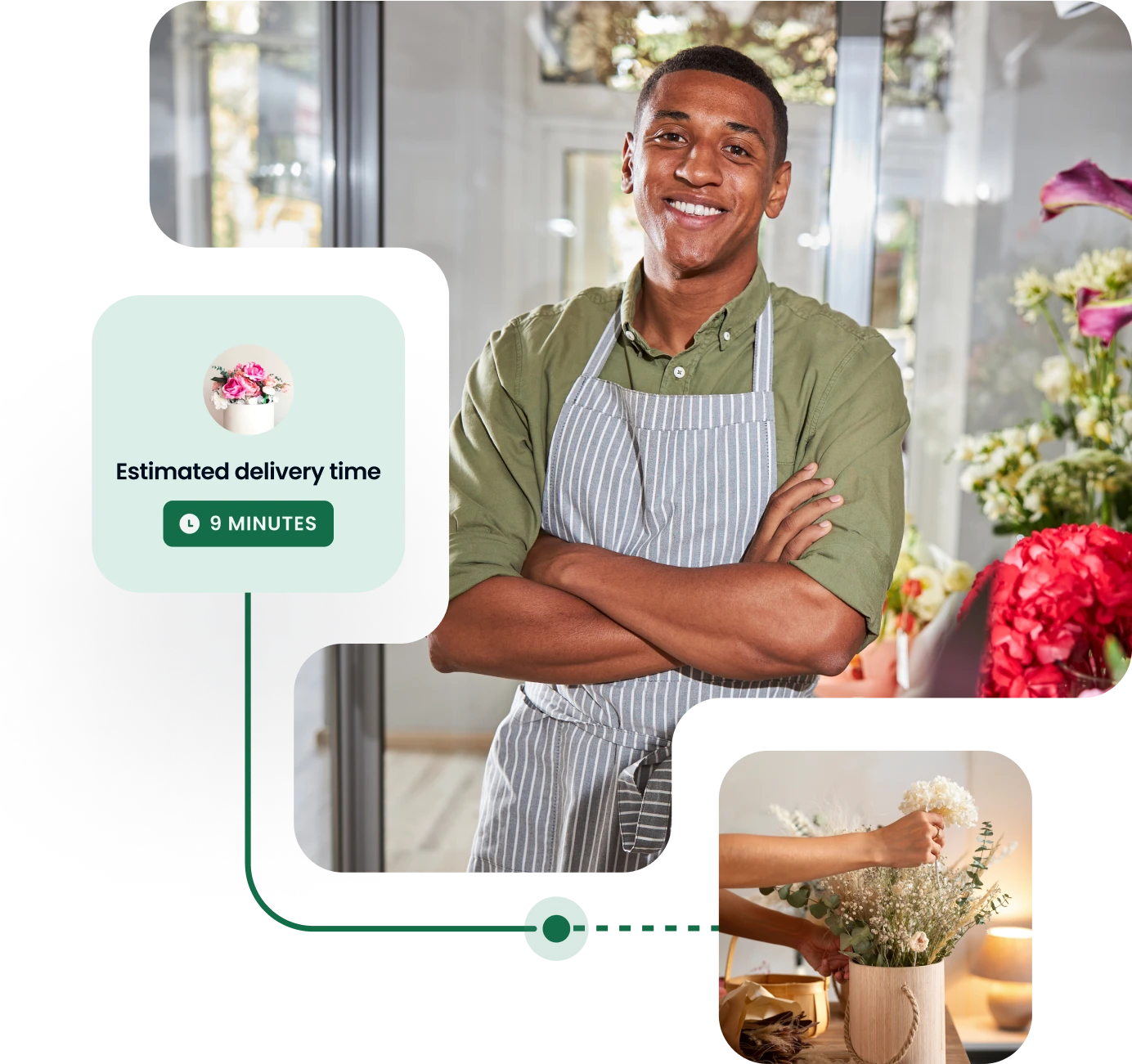 On-demand flower delivery solutions
