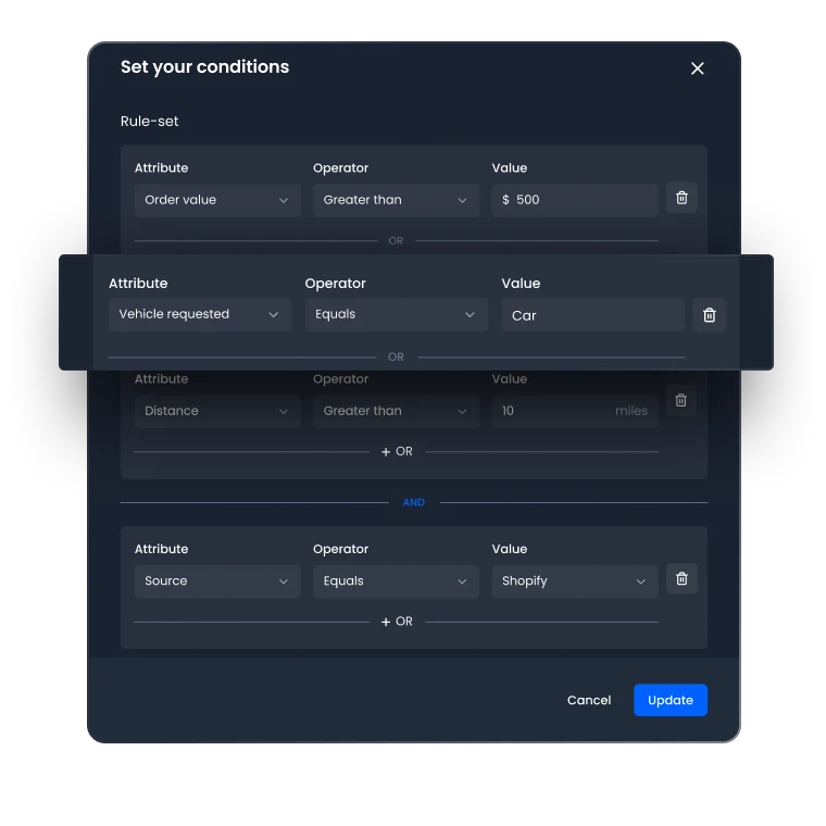 Customize and combine workflows to fit your unique needs and improve operations.