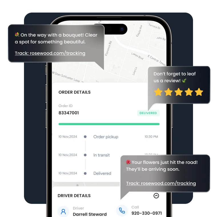 Customize key touchpoints to reflect your brand’s unique voice.
