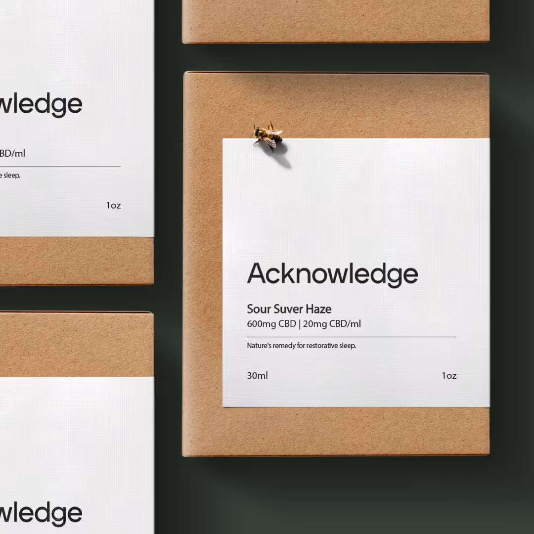 Another close-up of Acknowledge
