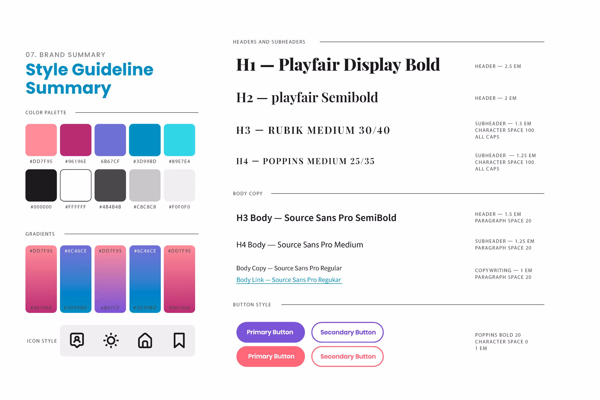 Style Guideline example