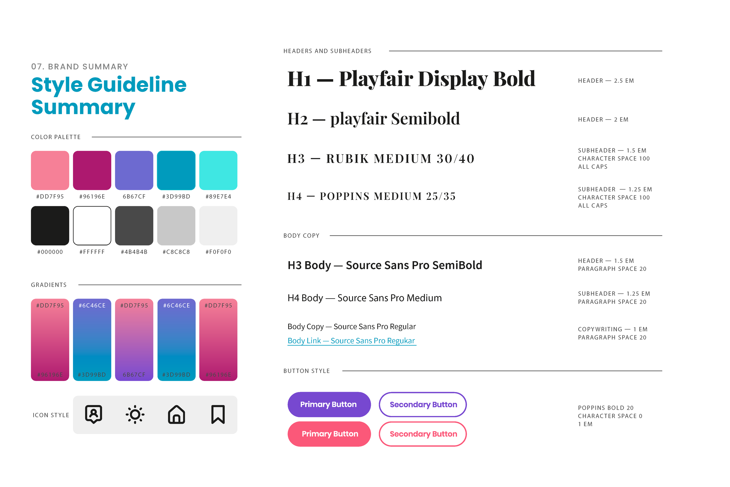 Style Guideline example