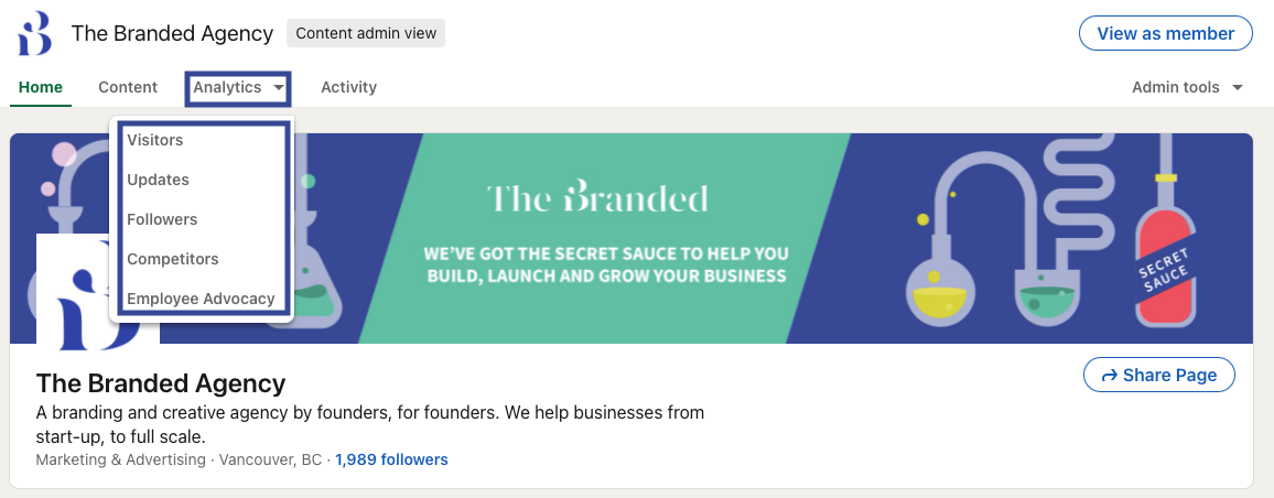 analytics LinkedIn